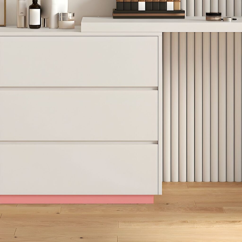 1200x12006 102 Large Vanity with 6 Drawers | Sublime 140cm White Desk