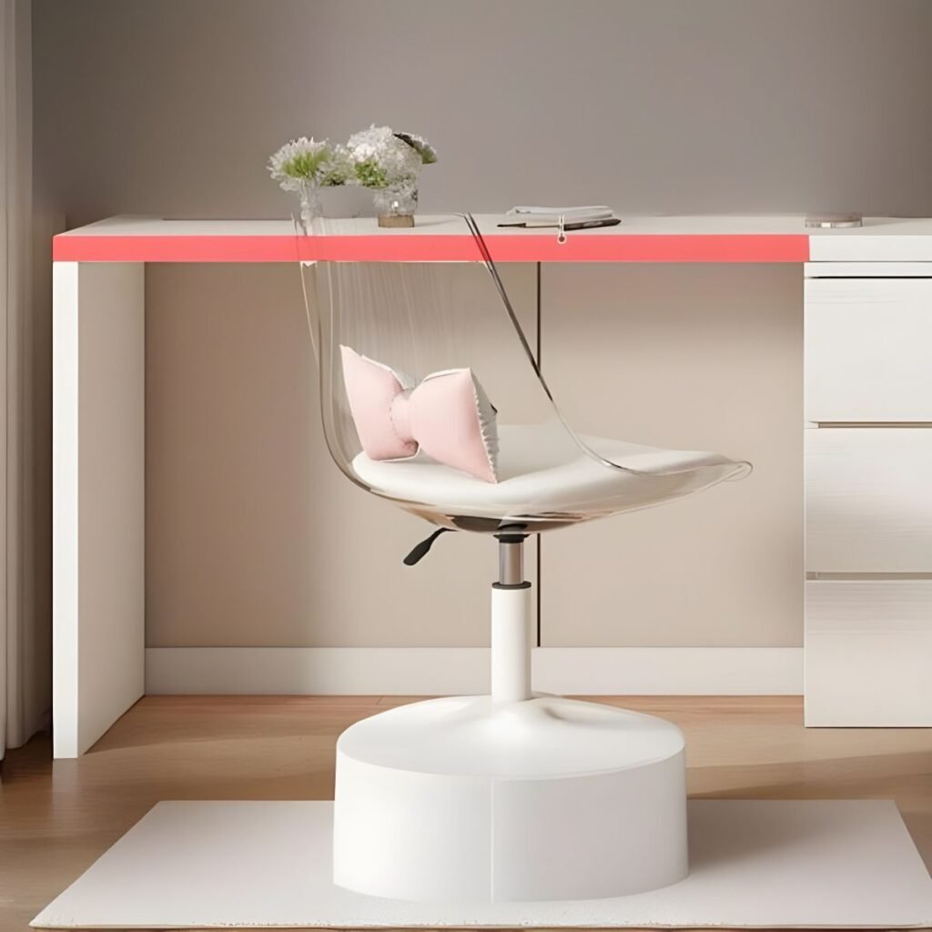 1200x12006 131 Pure White Minimalist Vanity | Sleek 120cm Swivel Desk