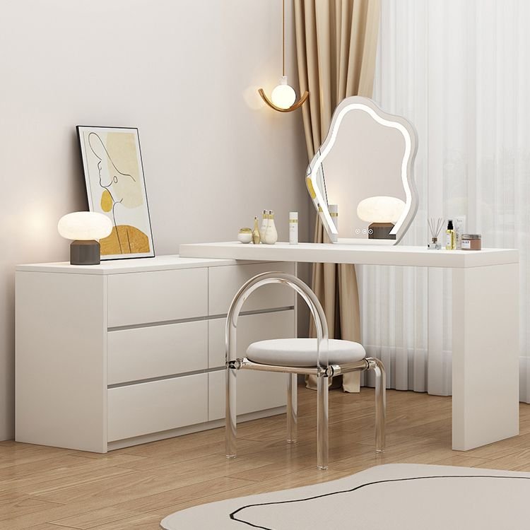 Modern Bedroom Furniture Vanity Desk With Led Mirror for Bedroom Makeup - Image 8