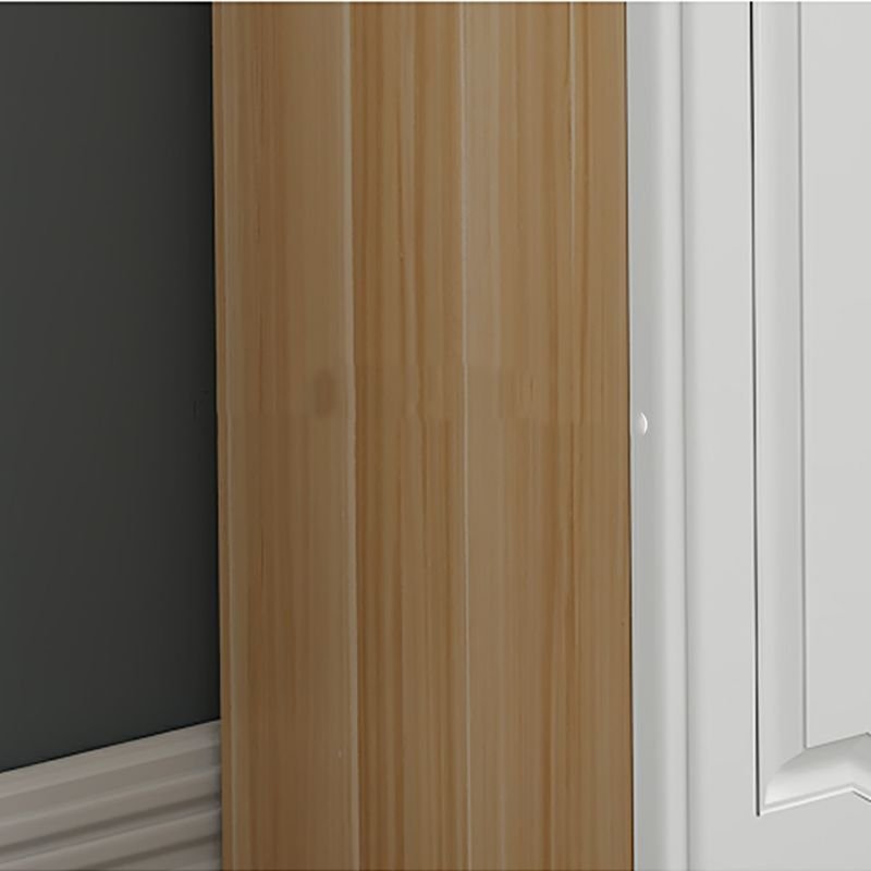 Modern White Narrow Shoe Storage Cabinet with 5 Tiers/4 Tiers Scratch Resistant for Home - Image 10