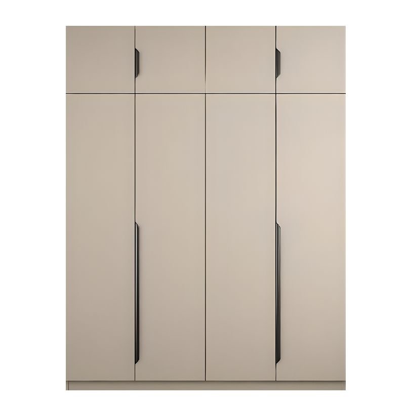 Hinged Wardrobe Cabinet Engineered Wood Wardrobe Armoire for Home - Image 7