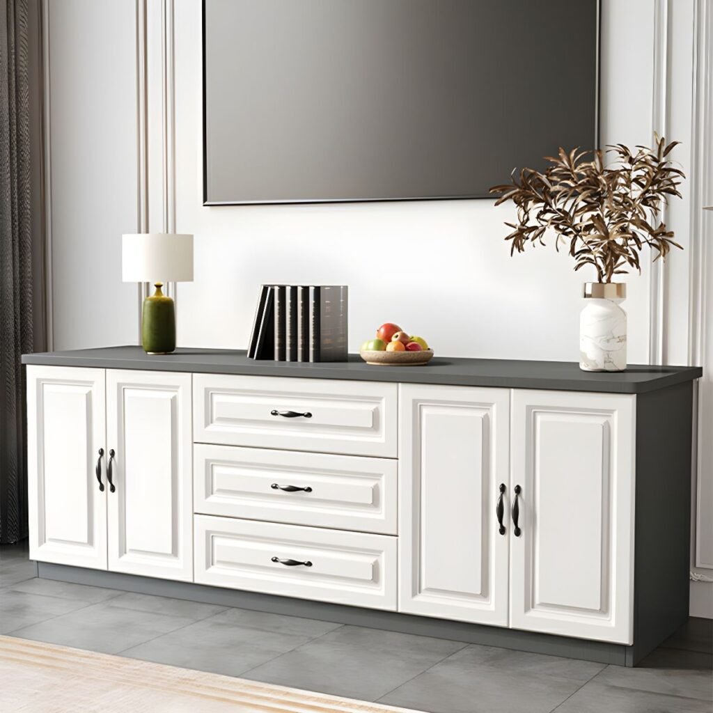 1200x12001 172 Urban Chic Two Tone TV Stand | Luxe 63" Unit