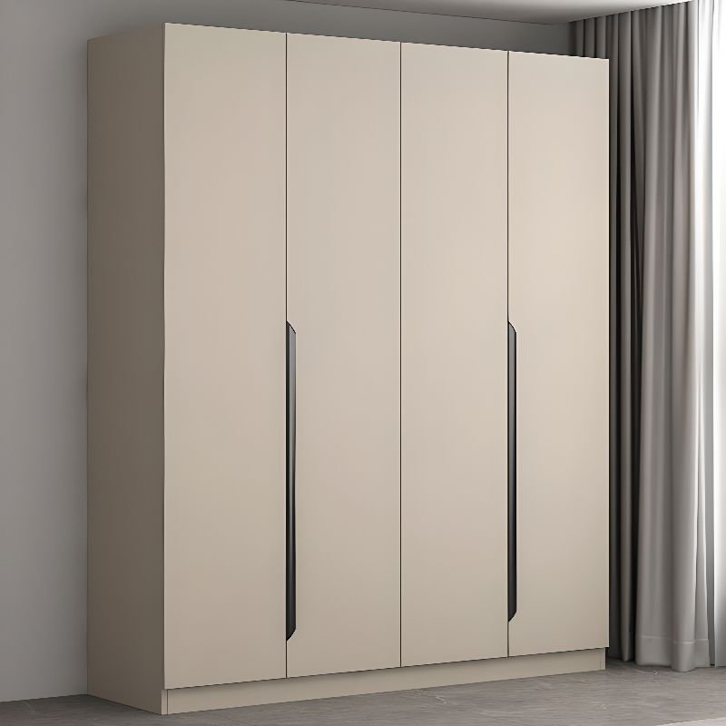 Hinged Wardrobe Cabinet Engineered Wood Wardrobe Armoire for Home - Image 2