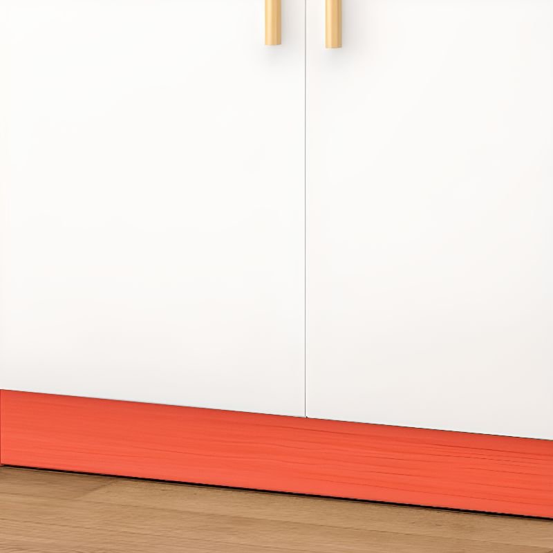 Simple Composite Wood Self-supporting Wardrobe with Soft Close Door, Interior Shelves, and Hanging Rod - Image 3