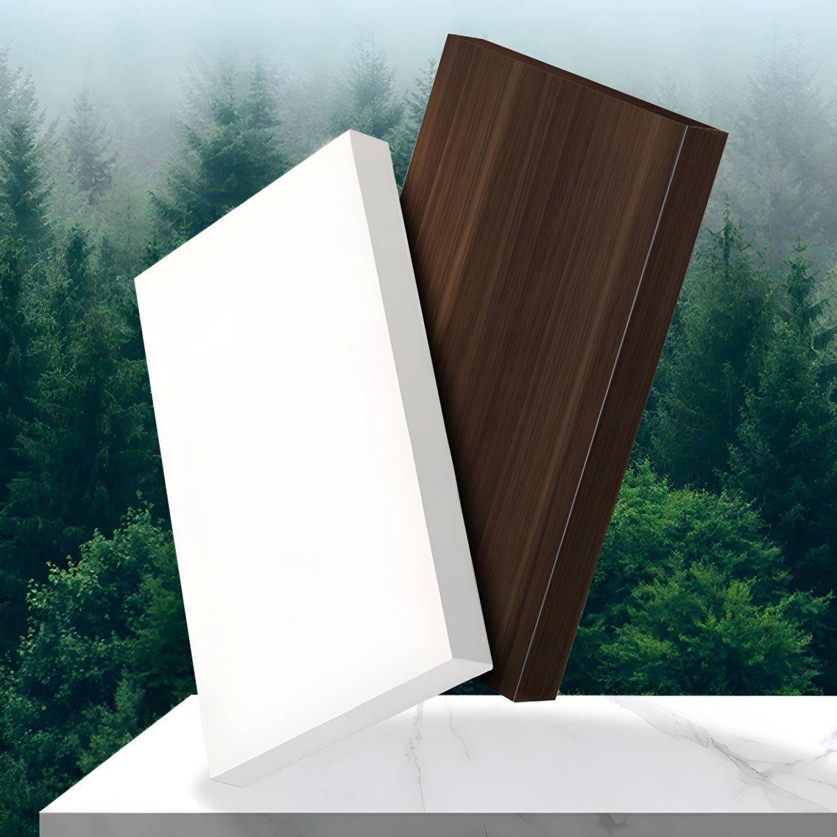 Simplistic Lumber TV Stand with Shelf, 2 Drawers, and 4 Cabinets Featuring Accessible Storage - Image 12