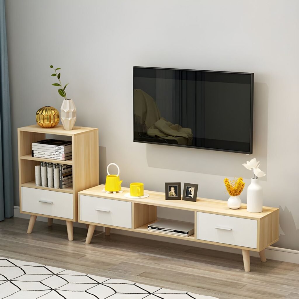 1200x12003 169 Sleek Low Profile TV Console | Serene 71" Unit