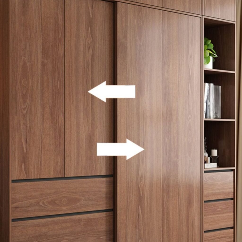 1200x12004 58 JX-SD-080 Walnut Sliding Wardrobe: Luxury Choice | Apexerahomelife