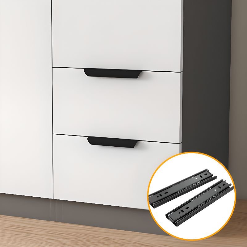 Hinged Wardrobe Cabinet Engineered Wood Wardrobe Armoire for Home - Image 6