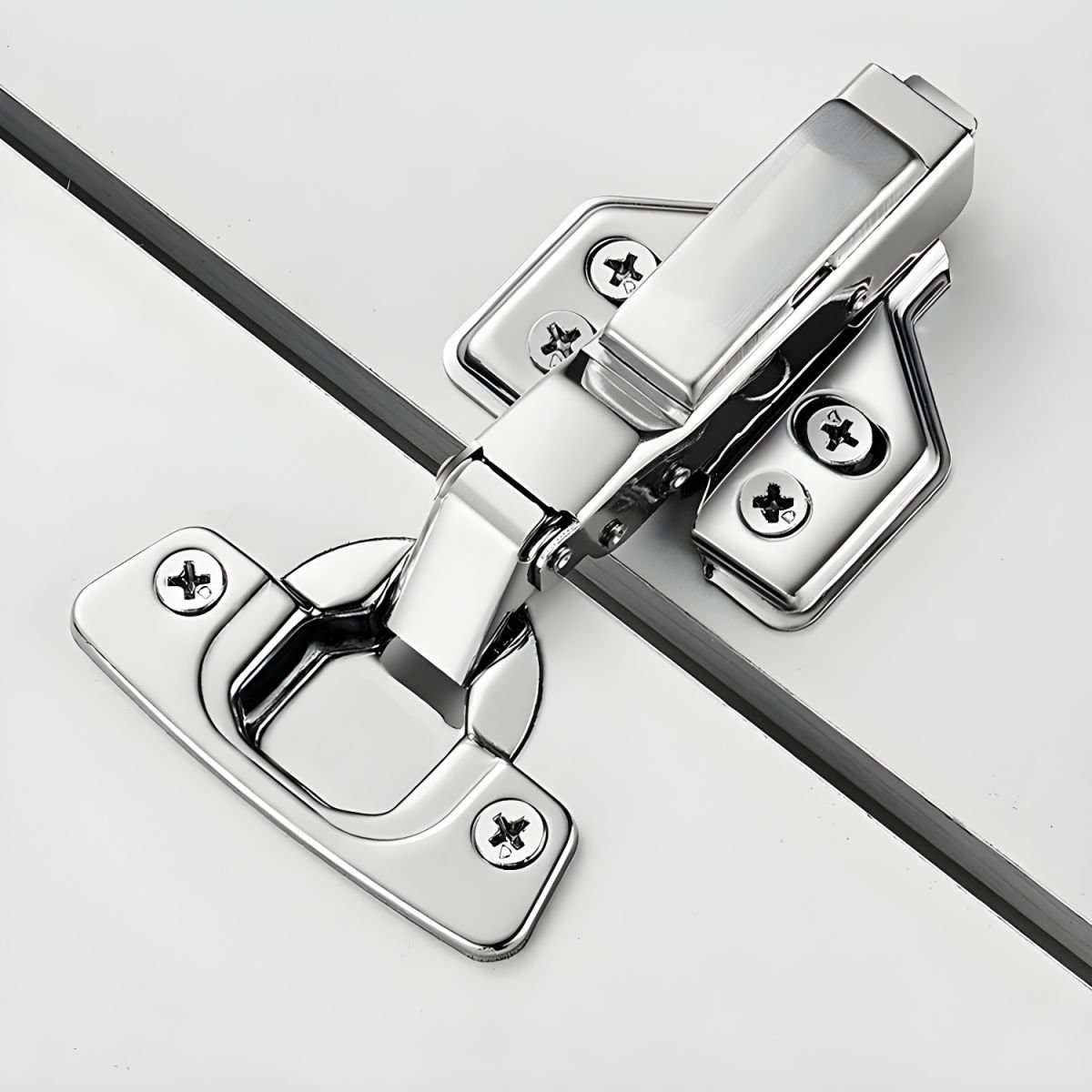 White Wood Deco Rectangle TV Stand With 4-Cabinet/2-Cabinet/6 Cabinets For Living Room - Image 6