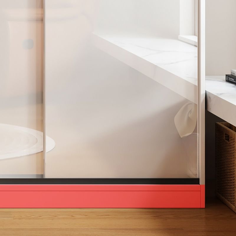 Sepia Modish Manufactured Wood Armoire Cabinet with Soft Close Door, Interior Shelves, and Clothing Rod - Image 8