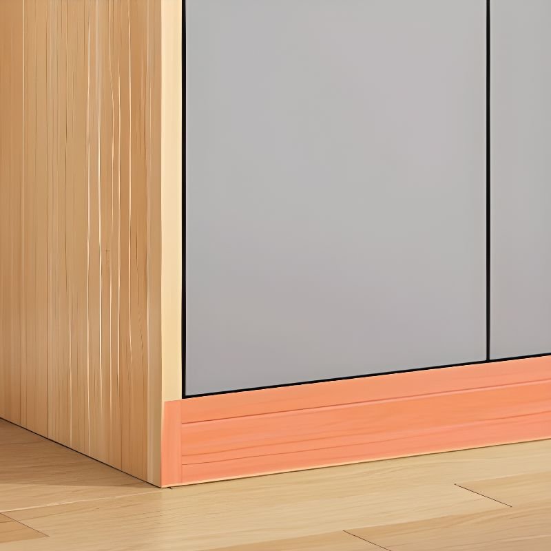 Modern Auburn Lumber Wardrobe Armoire with Soft Close Door, Compartments, Interior Shelves and Clothing Rod - Image 9