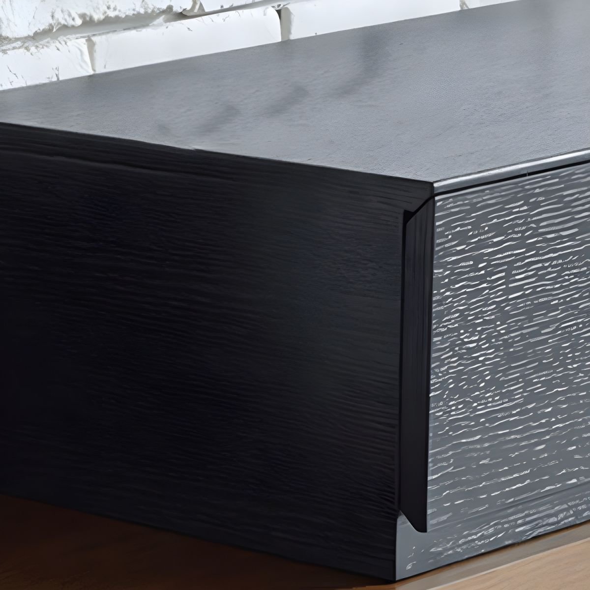 Ink Contemporary Lumber TV Stand with Multiple Drawer Options (6/4/3 Drawers) - Image 8