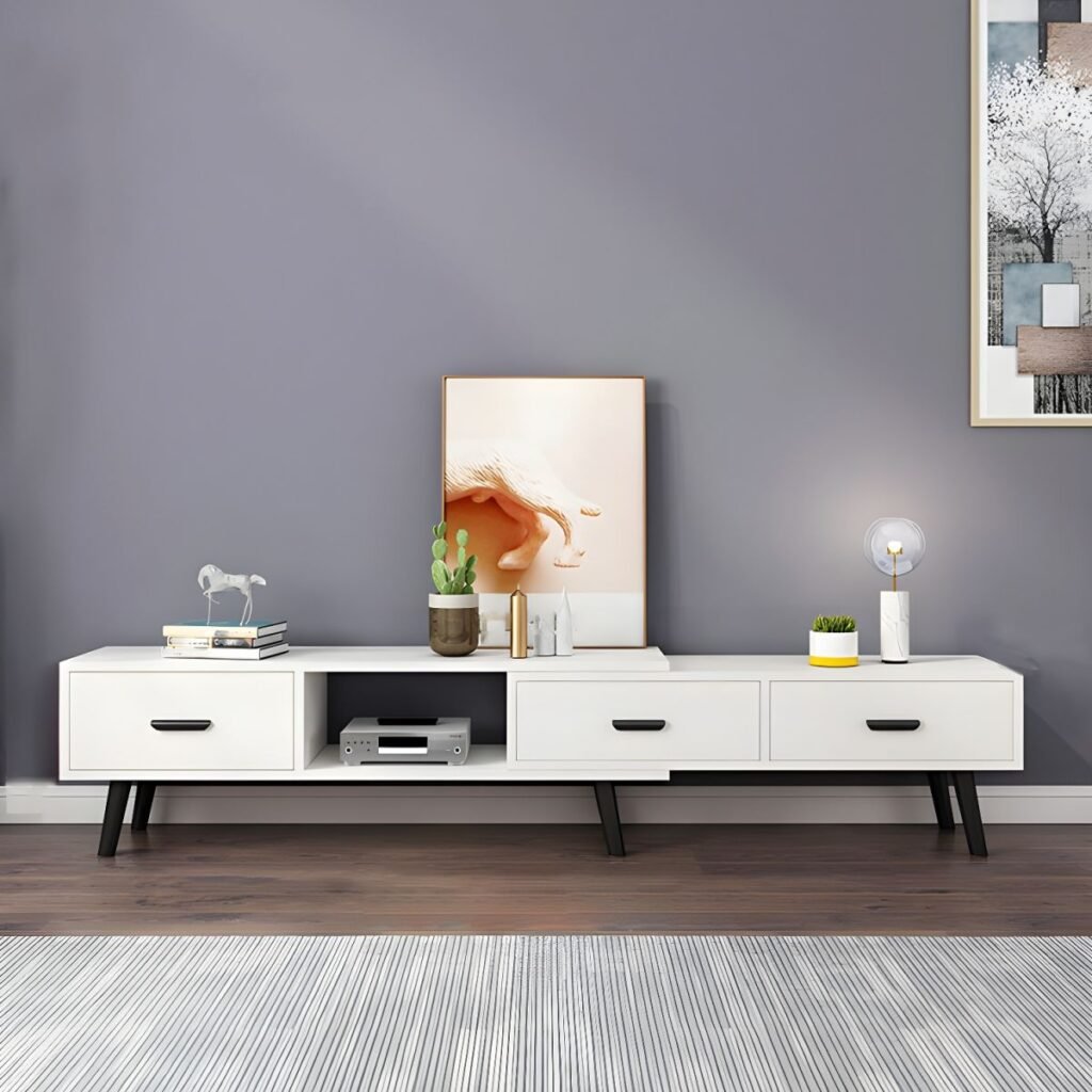 1200x12008 97 Multi Color Block TV Stand | Bold 125" Unit