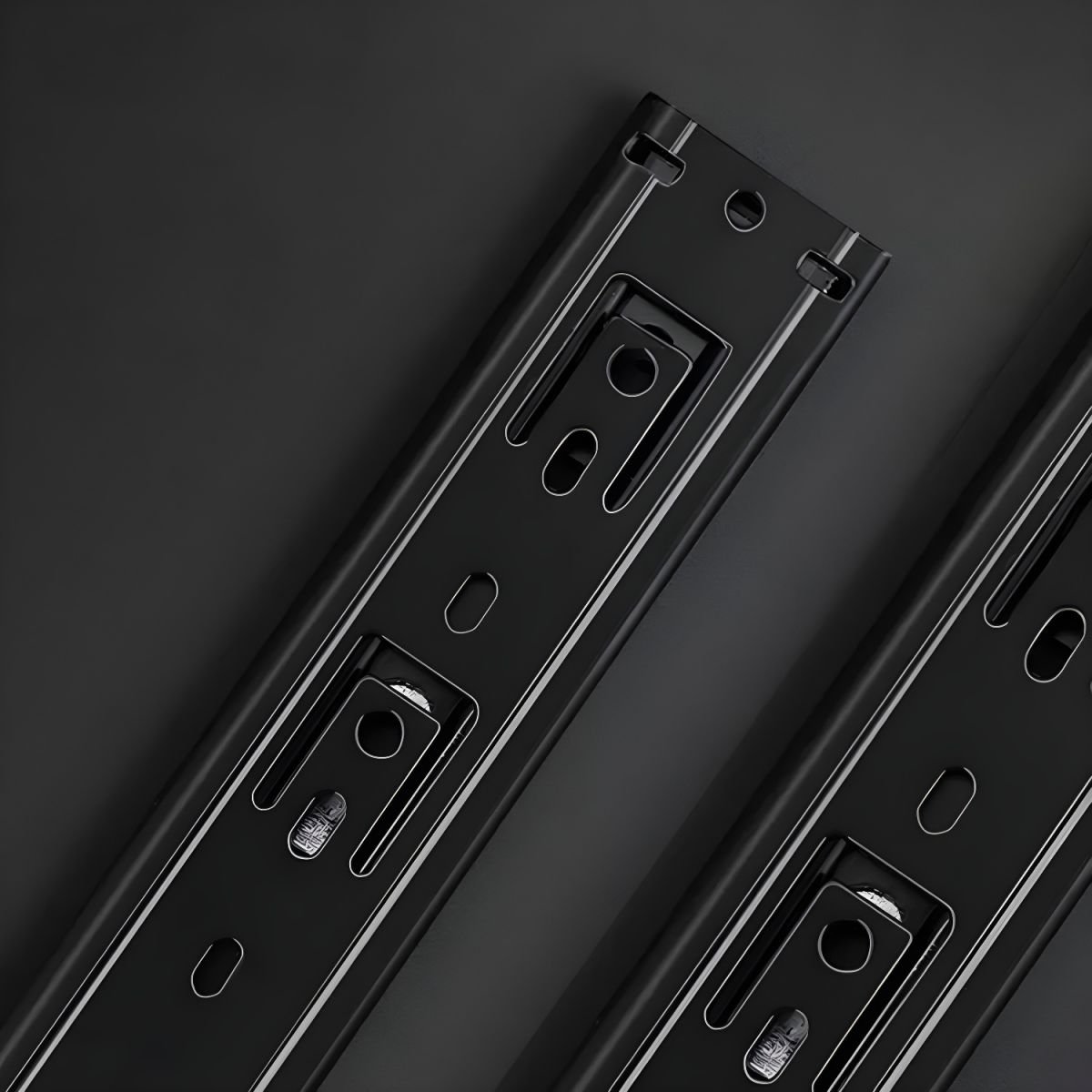 Sleek Matte Black Pine Wood TV Stand with Multiple Drawer Options (6-Drawer, 3-Drawer, 4-Drawer) - Image 7