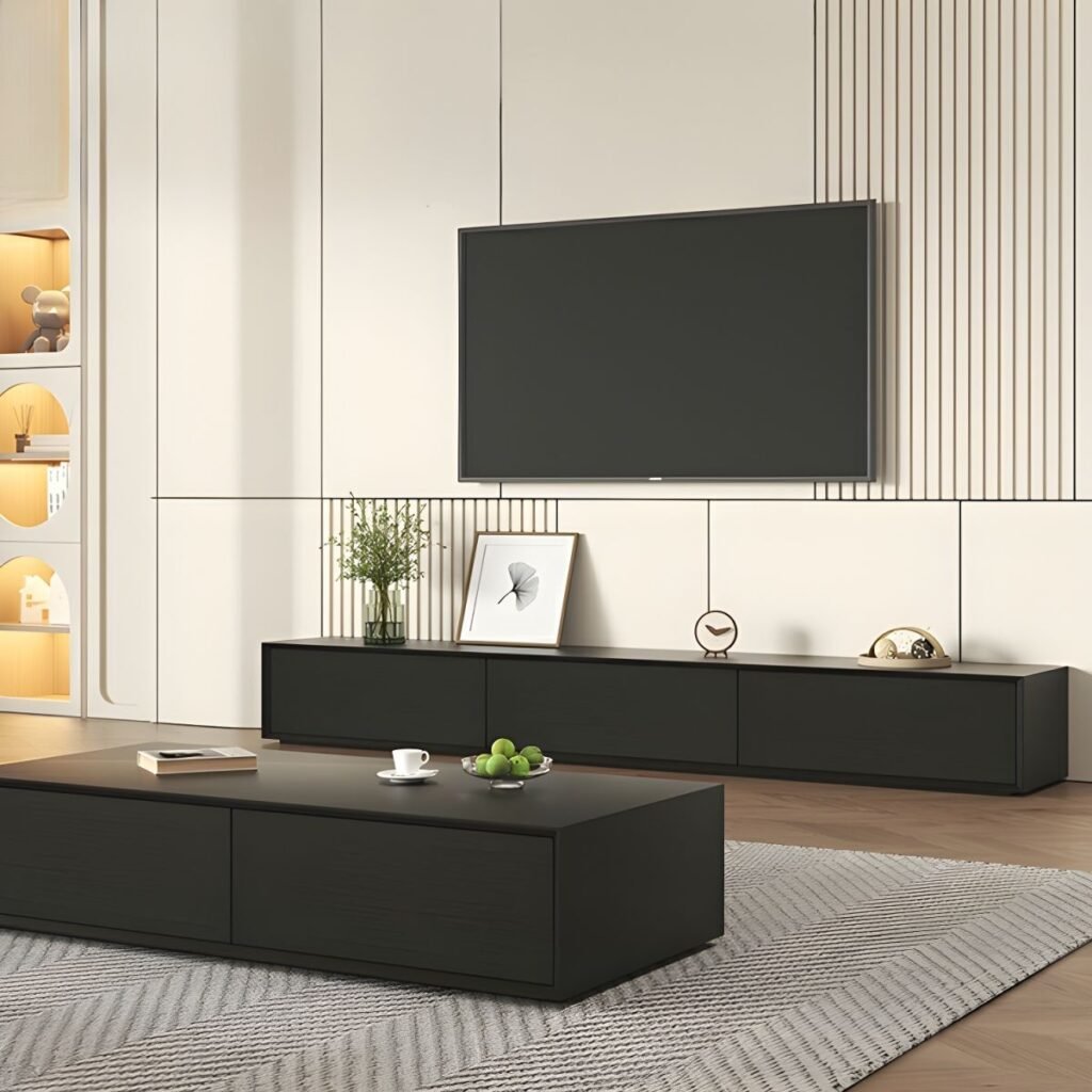 1200x12002 30 Sleek Minimalist TV Console | Airy 63" Unit