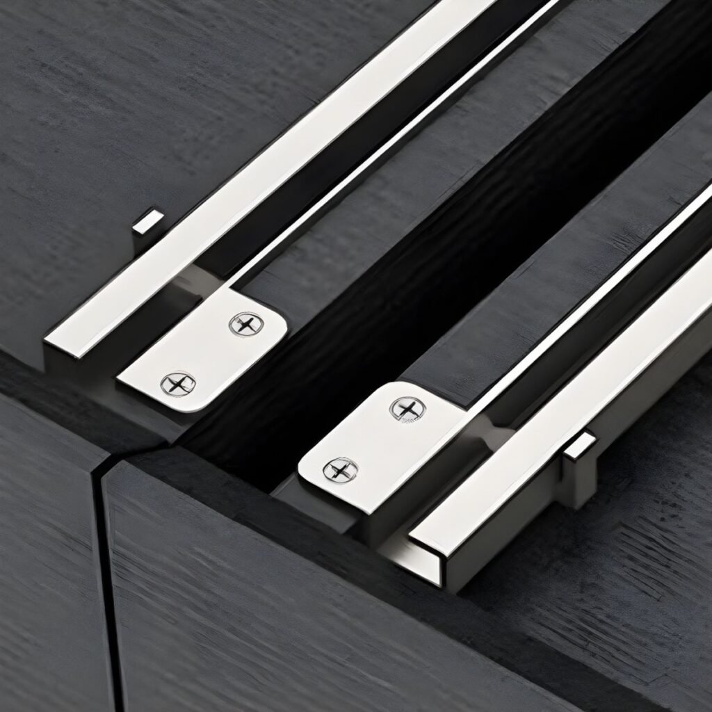 1200x12006 17 Sleek Black Wood TV Console, Bold 71 inch Minimalist Media Unit with 4 Drawers for Refined Interiors