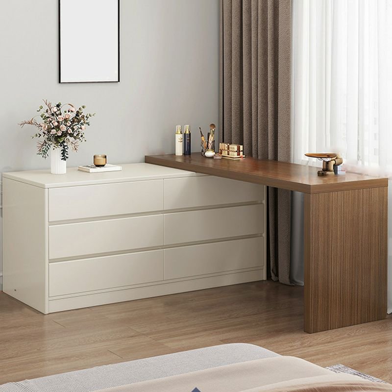 Two Tone Swivel Dressing Table swivel