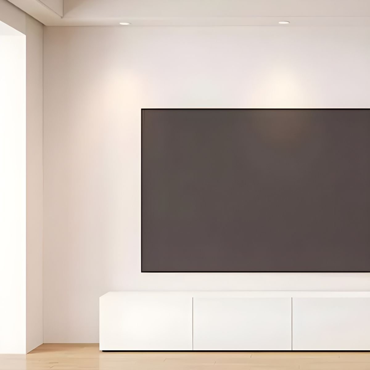 1200x12004 34 Elevate Your Space with an Extra Long Grey Floating TV Unit and Ultra Slim White TV Console
