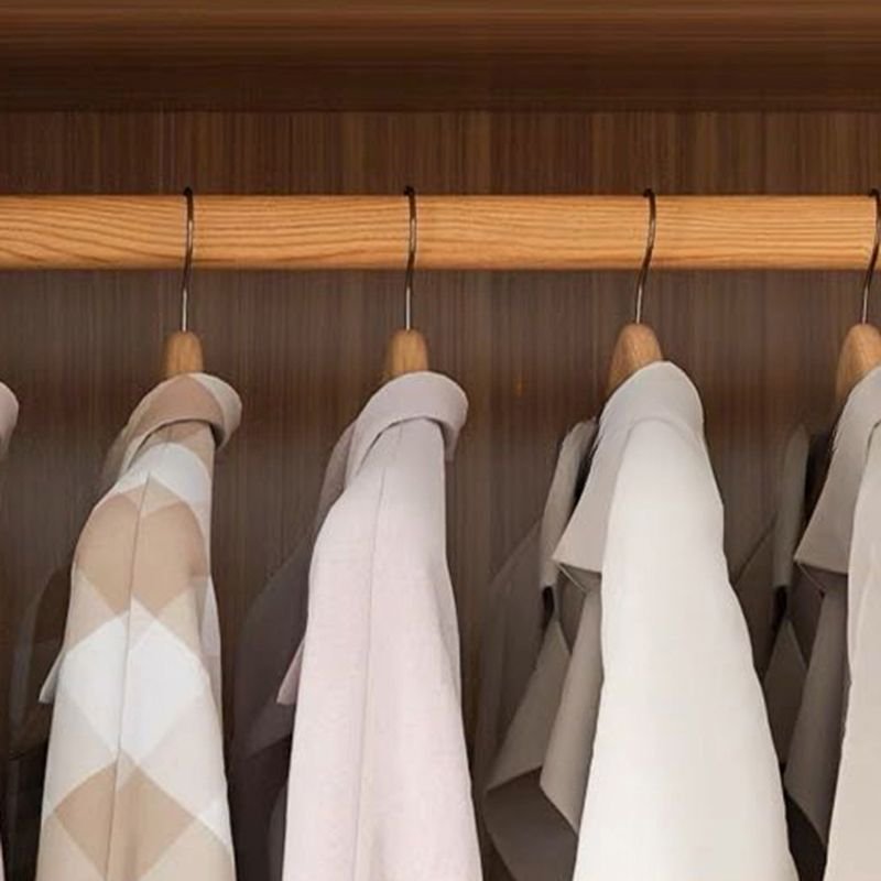 Interior layout of a Bespoke Board-Structure Organizer by Apexerahomelife, showcasing movable shelves and a premium Eco-Friendly E0 Sustainable Closet finish.